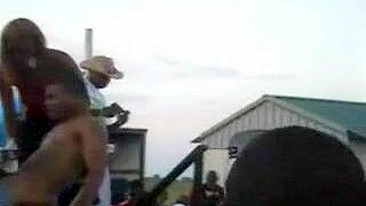 Homemade Black Blowjobs in Public with Ebony Hoes