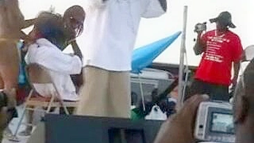 Homemade Black Blowjobs in Public with Ebony Hoes