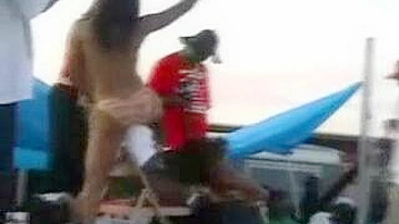 Homemade Black Blowjobs in Public with Ebony Hoes