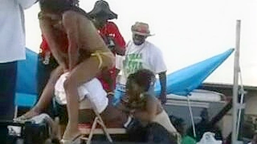 Homemade Black Blowjobs in Public with Ebony Hoes