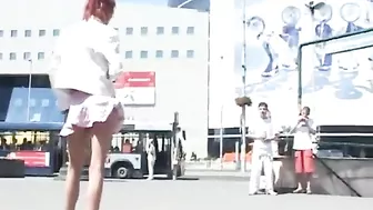Homemade Porn Video - Cute White Babes Peeing in Public Places