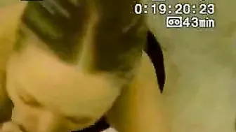 Homemade Blowjob with Cum Swallowed by Good Wife