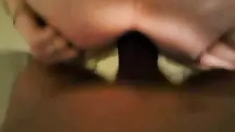 Homemade Interracial Anal with Big Cock BBC Slut