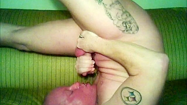 Homemade Bisexual BJ with Cum Swallowed