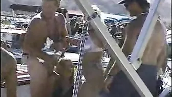 Wild College Lesbian Party with Nudity in Public Wild College Lesbian Party with Nudity in Public