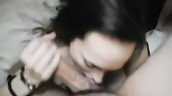 Homemade Blowjob with Big Dick & Huge Cock