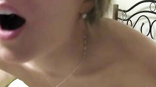 Homemade Swallowing Sessions with Amateur BJ & Cum Eating