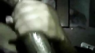 Homemade Shemale Blowjob with Big Cock and Cum in Mouth