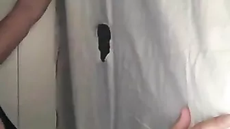 Homemade Shemale Blowjob with Cum in Mouth - Amateur Transexual Porn