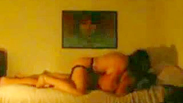 Female Dominates Submissive Guy with Strapon in Homemade Anal Sex