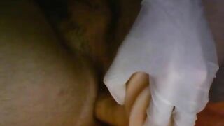 Homemade Gay Male Masturbation with Anal Dildo Cumshot