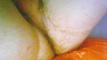 Homemade Gay Male Masturbation with Anal Dildo Cumshot
