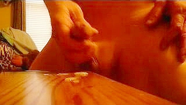 Male Masturbation - Cum Eating & Jerking Off Homemade Sex