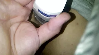 Homemade MILF Masturbates with Hairy Ass & Bottle