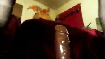 MILF Mom Homemade Anal Sex with Dildos & Pantyhose