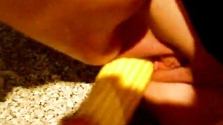 Mom Homemade Veggie Delight with MILF Wife Dildo Orgasm