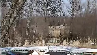 Homemade Outdoor Orgasm with Big Tits and Dick on Trampoline