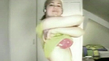 Homemade Porn Video - Blonde Mom Striptease with Young Teens