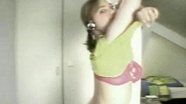 Homemade Porn Video - Blonde Mom Striptease with Young Teens