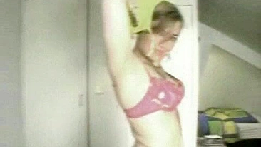 Homemade Porn Video - Blonde Mom Striptease with Young Teens