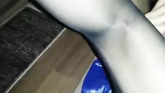 Homemade MILF Squirts in Amateur Anal Fisting with Cuckold Hubby