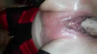 Homemade Fisting Fun with Amateur Blonde MILF Wife