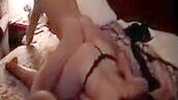 Homemade Bisexual MILF Wife Goes Ass-to-Ass with Double Sided Dildo in Amateur Anal Sex