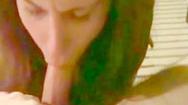 Homemade Porn Video - Teen Gags & Throws Up on Big Cock during BJ