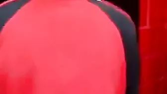 Homemade Ebony Blowjob with Cum Swallowed at Convenience Store