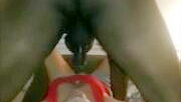 Homemade Interracial Blowjob with Deep Throat and Messy Facial