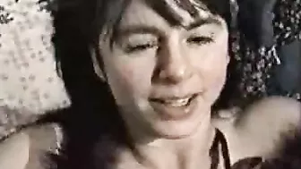 Homemade Slut Wife Gets Cumshot Facial with Blowjob