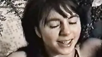 Homemade Slut Wife Gets Cumshot Facial with Blowjob