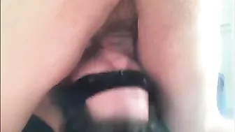 Homemade Amateur Blowjob with Rough Deep Throat & Messy Cum in Mouth
