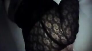 Amateur Blonde College Girl Gets Fisted & Ass Plugged in Homemade Sex with Stockings