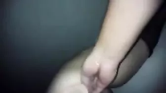 Amateur Blonde College Girl Gets Fisted & Ass Plugged in Homemade Sex with Stockings