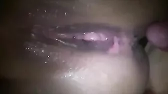 MILF Homemade Squirting Orgasm with Big Dick & Shaved Pussy