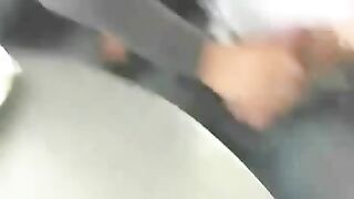 Homemade Public Blowjob with Brunette College Amateur