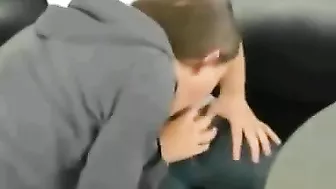 Homemade Public Blowjob with Brunette College Amateur