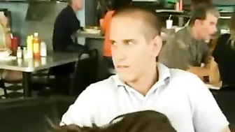 Homemade Public Blowjob with Brunette College Amateur