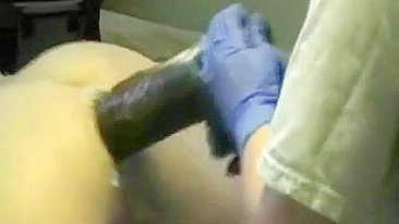 Homemade Fisting with Amateur Female Domination using Strapon and Anal Dildo