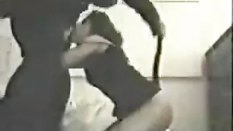 Rough Homemade BDSM Sex with Latina Girlfriend Deep Throat Blowjob