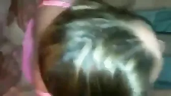 Homemade Threesome with Cuckold Hubby & BBC