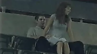 Wild Ride with Brunette Couples in Public Exhibition Wild Ride with Brunette Couples in Public Exhibition