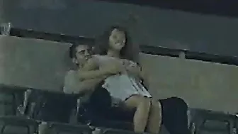 Wild Ride with Brunette Couples in Public Exhibition