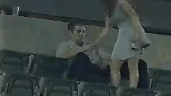 Wild Ride with Brunette Couples in Public Exhibition