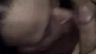 Bisexual Wife & Hubby Homemade Threesome with Cock Sucking