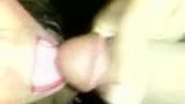Homemade Bisexual Blowjob with Tranny Cum Swallowing
