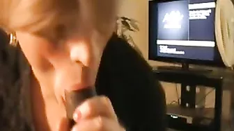 Homemade Amateur BBGay Tranny Blowjob with Daddy Tee