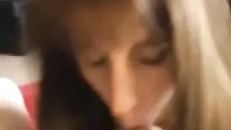 Homemade Cum Swallowing MILF Wife Amateur BJ Skills