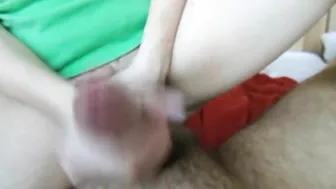 Homemade Squirting Orgasm with Hairy Pussy & Cowgirl Girlfriend